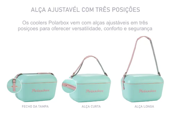 caixa termica cooler polarbox 20l verde agua alca classic e detalhes em rosa 33 2 c24d910eaf019129af7ecf7e264bd04e