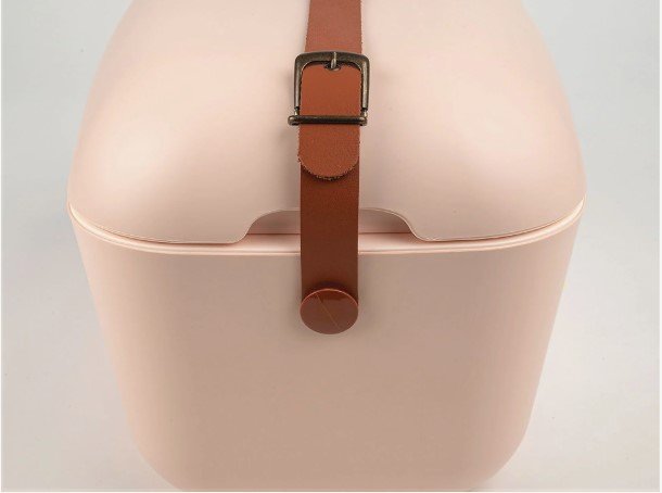 cooller polarbox nude com alca marron 20 l cinto