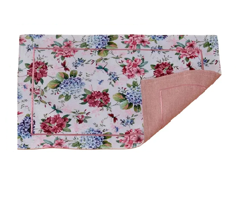 jogo lugar americano 2 pecas ponto cheio spring floral1
