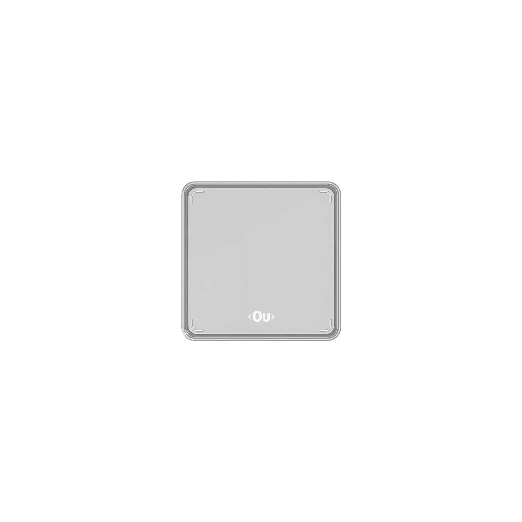 organizador de gavetas clear 15 x 15 x 5 6 cm natural 1