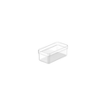 organizador de gavetas clear 15 x 7 5 x 5 6 cm natural