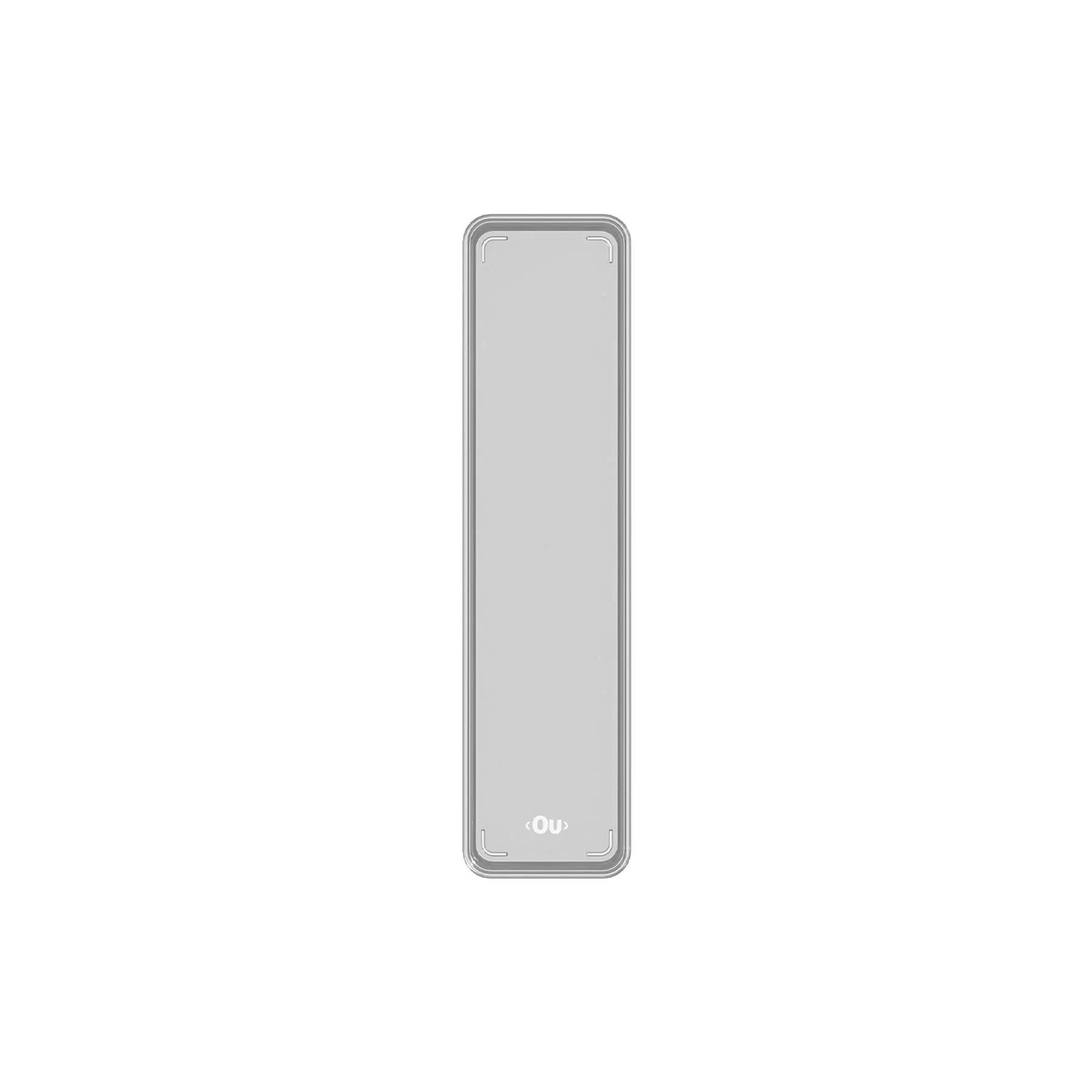 organizador de gavetas clear 30 x 7 5 x 5 6 cm ou 1