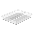 organizador de gavetas clear 37 5 x 30 x 5 6 cm natural 01