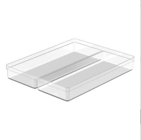 organizador de gavetas clear 37 5 x 30 x 5 6 cm natural 01