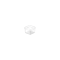 organizador de gavetas clear 7 5 x 7 5 x 5 6 cm natural