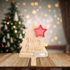 tabua de bambu merry christmas