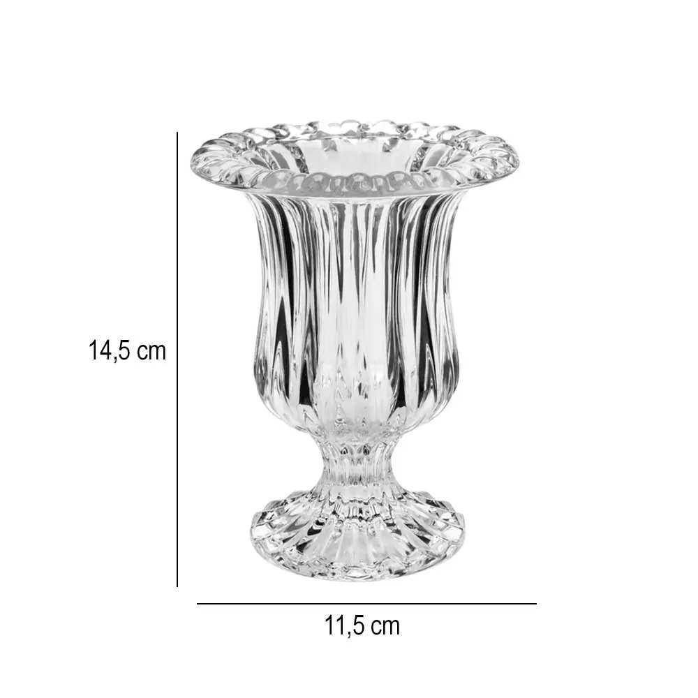 vaso de vidro lyor medida